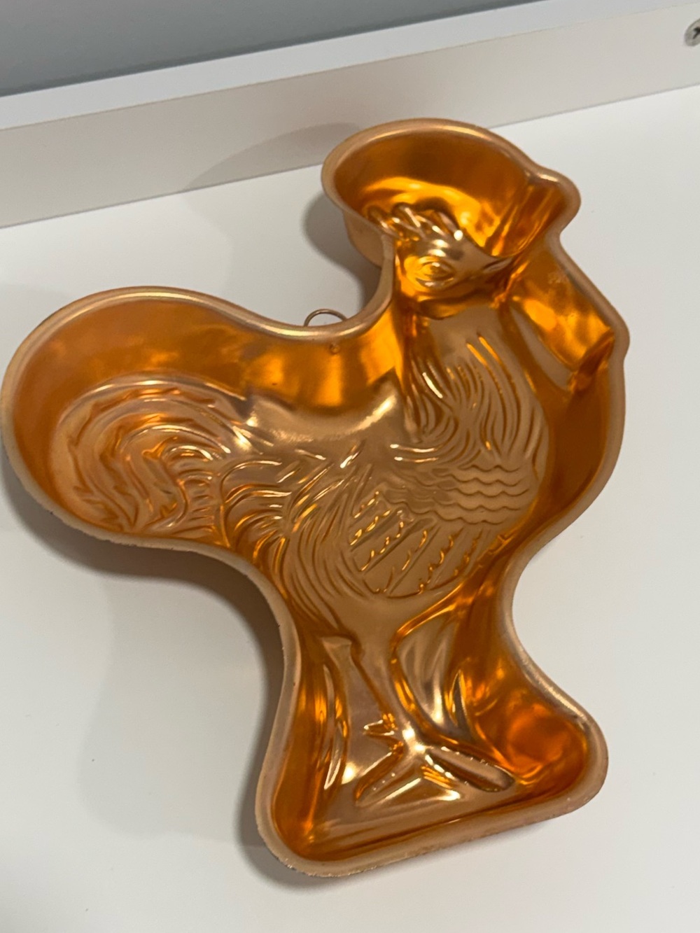 Chicken/Rooster Vintage Copper Mold - Picture 3 of 4